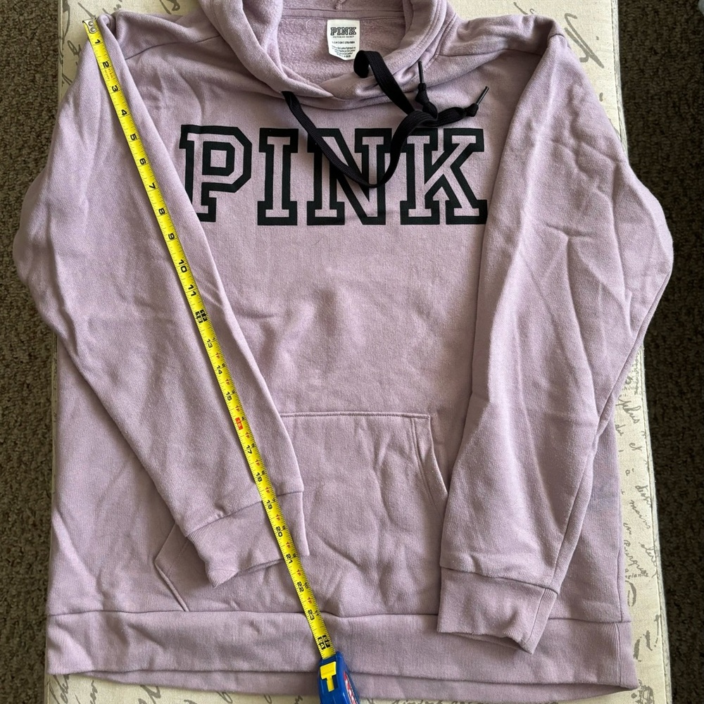 VS PINK Light Purple Pull Over Hoodie size S